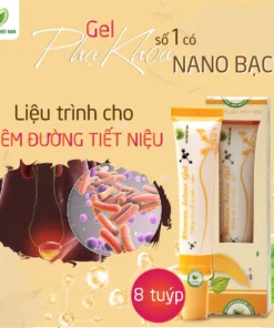 Combo 8 tuýp Woman Silver Gel trị viêm đường tiết niệu nam, nữ