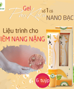 Combo 6 tuýp Woman Silver Gel trị viêm nang nặng