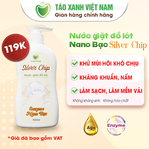Nước giặt đồ lót Silver Chip