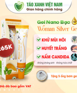 1 tuýp Woman Silver Gel dùng hàng ngày dứt điểm khí hư
